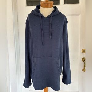 Men’s Rainforest Cabin Long Sleeve hooded waffle Henley